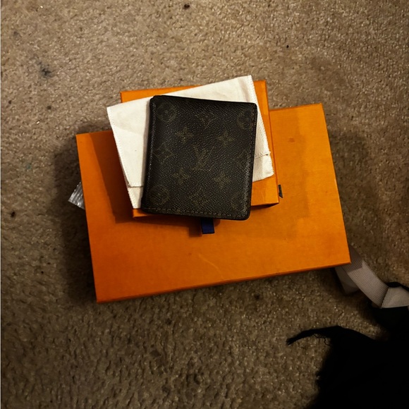 Authentic Vintage Louis Vuitton Men’s Monogram Wallet COA dust bag,original box. - Picture 1 of 12